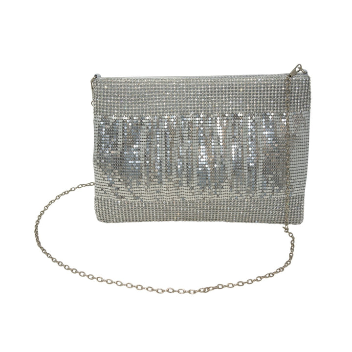 Studded Sparkly Shoulder Bag