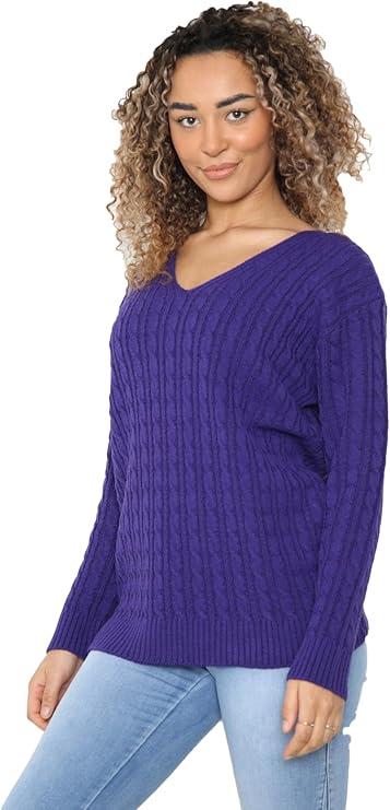 Cable Soft Knitted Jumper