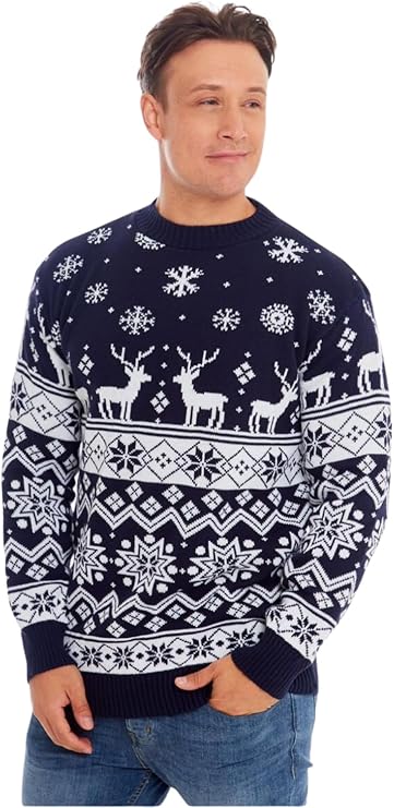 Mens Family Xmas Christmas Jumper