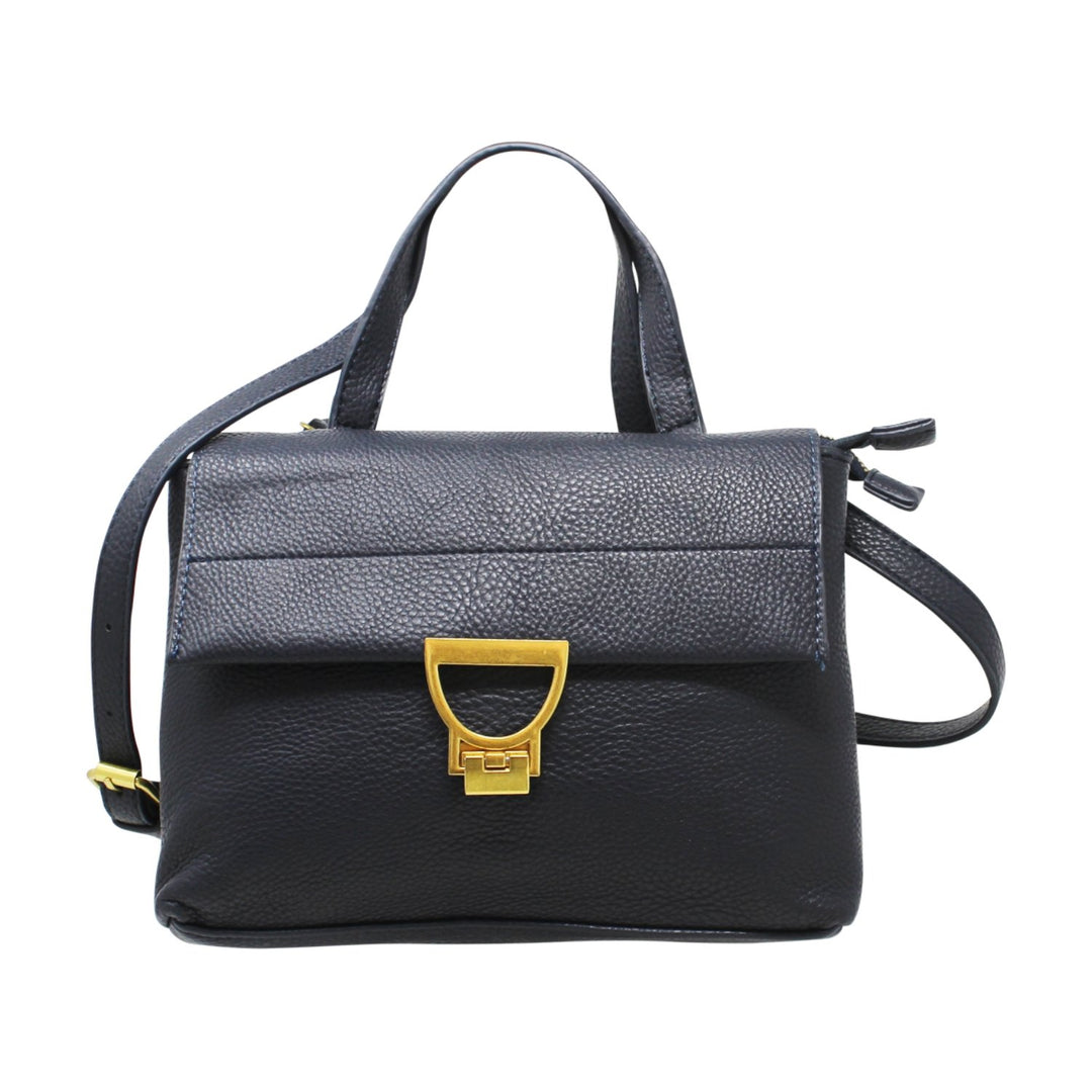 Flap-over Crossbody with Double Compartments