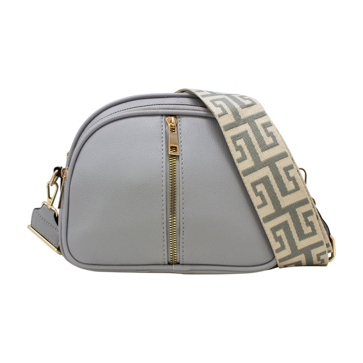 Tri-Zip Cross Body Bag