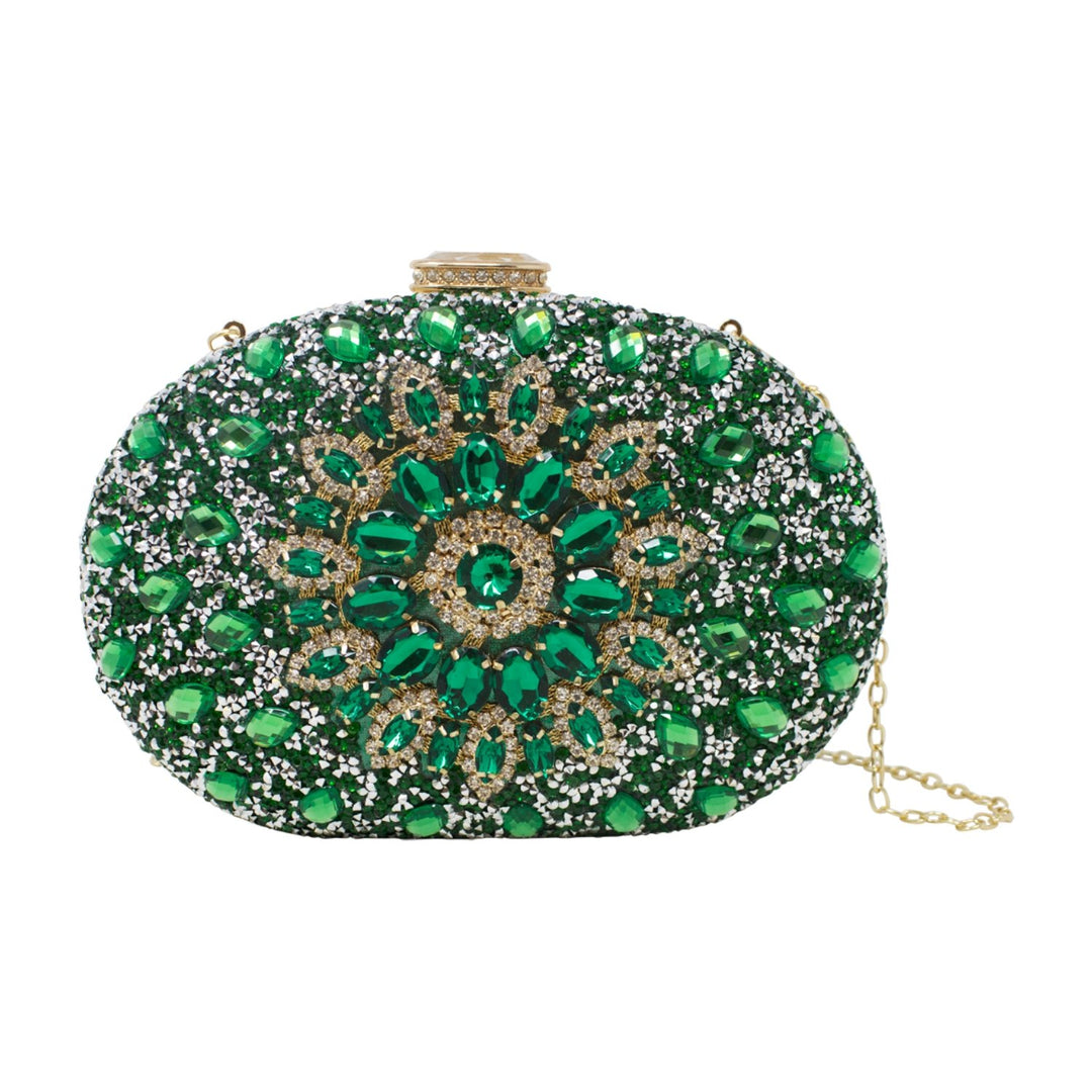 Full Diamante Clutch Bag