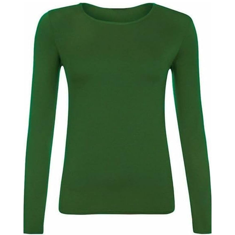 Women’s Long Sleeve Round Neck Basic Top
