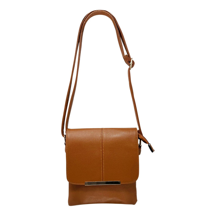 Front Flap Crossbody with Metal Bar