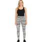 Stretchy Viscose Printed Full Length Leggings