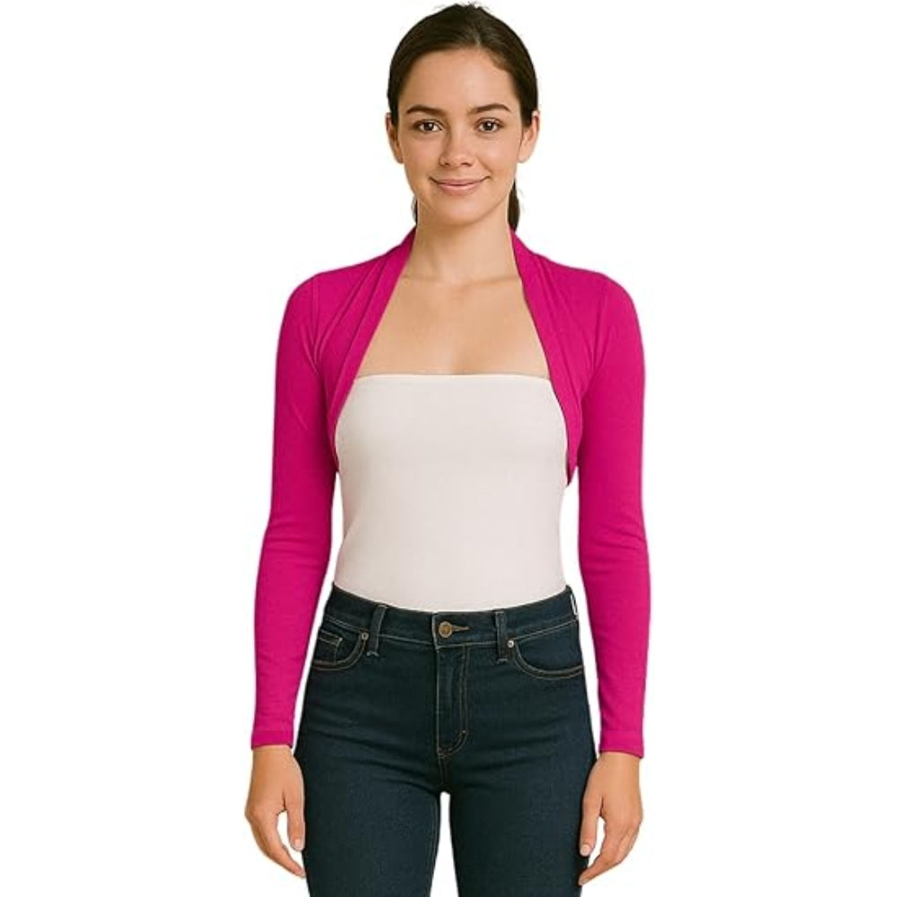 Women’s Bolero Shrug Cropped Cardigan