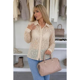 Elegant lace shirt