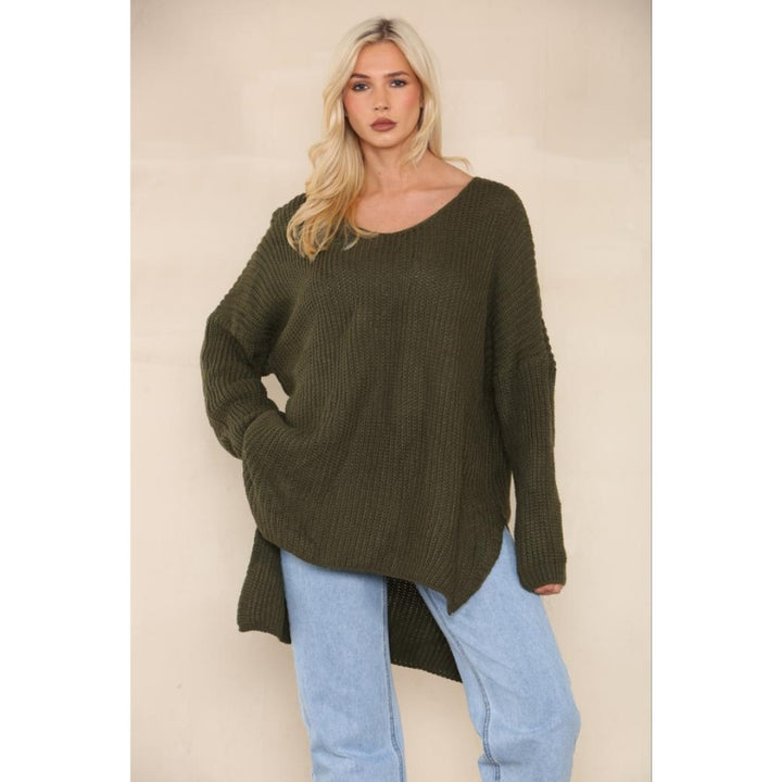 Ribbed Oversized Jumper