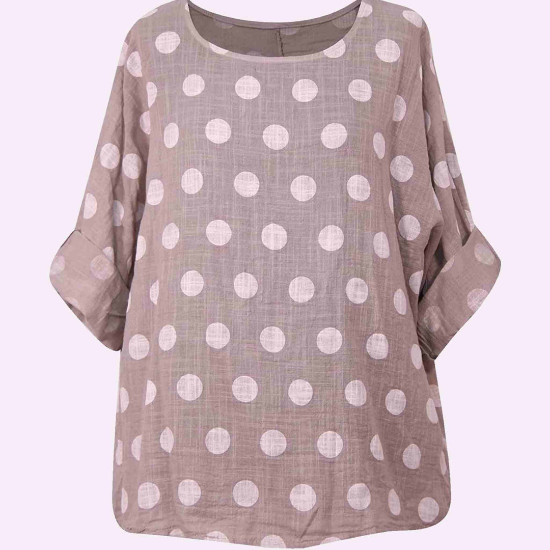 Italian Polka Dotted Top