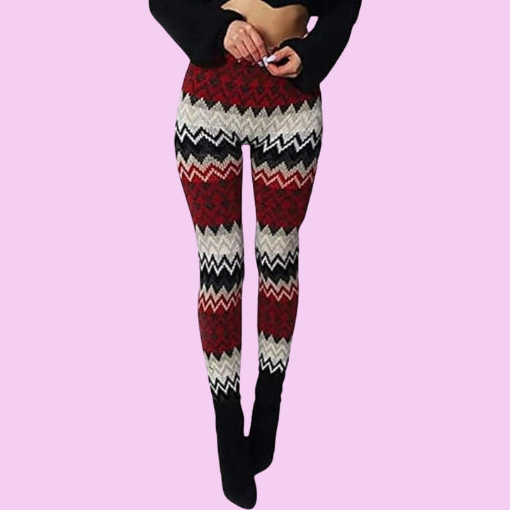 Knitted Printed Legging