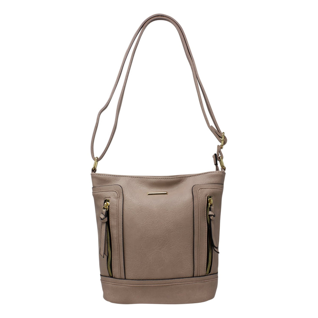 Front Double Zip Alpini Ladies Crossbody