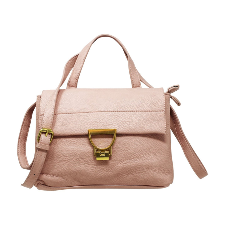 Flap-over Crossbody with Double Compartments