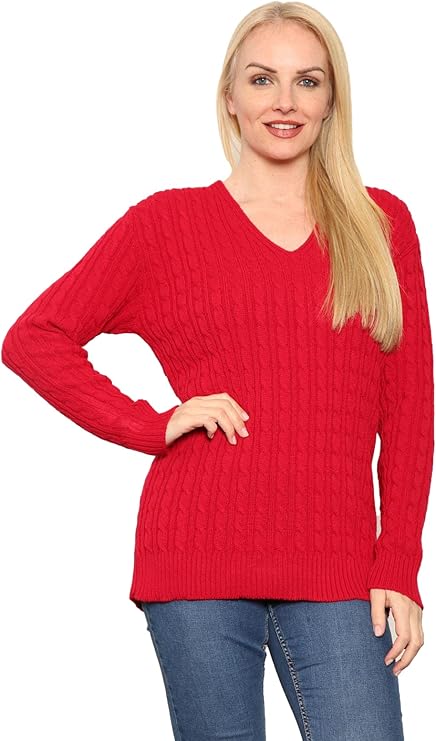 Cable Soft Knitted Jumper