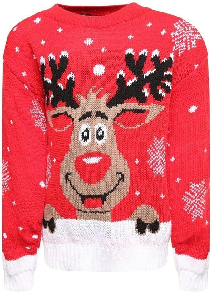 Rudolph Christmas Knitted Jumper