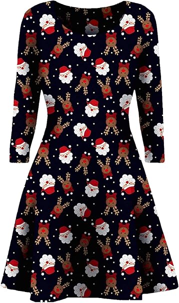 Santa Rodolph Christmas Dress
