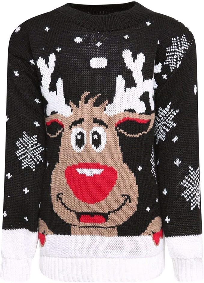 Rudolph Christmas Knitted Jumper
