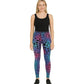 Stretchy Viscose Printed Full Length Leggings