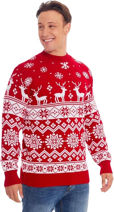 Mens Family Xmas Christmas Jumper
