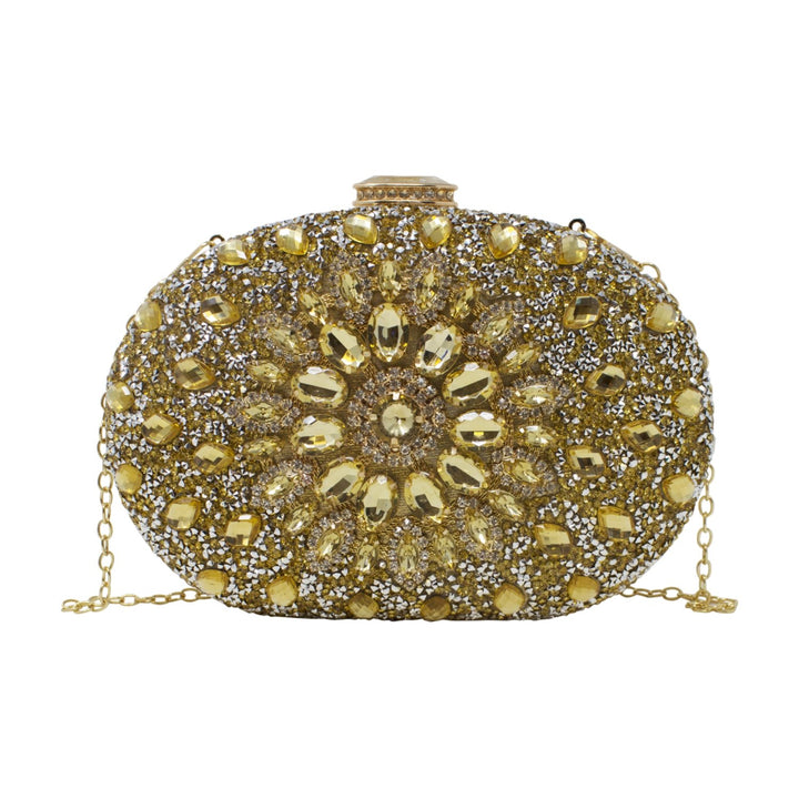 Full Diamante Clutch Bag