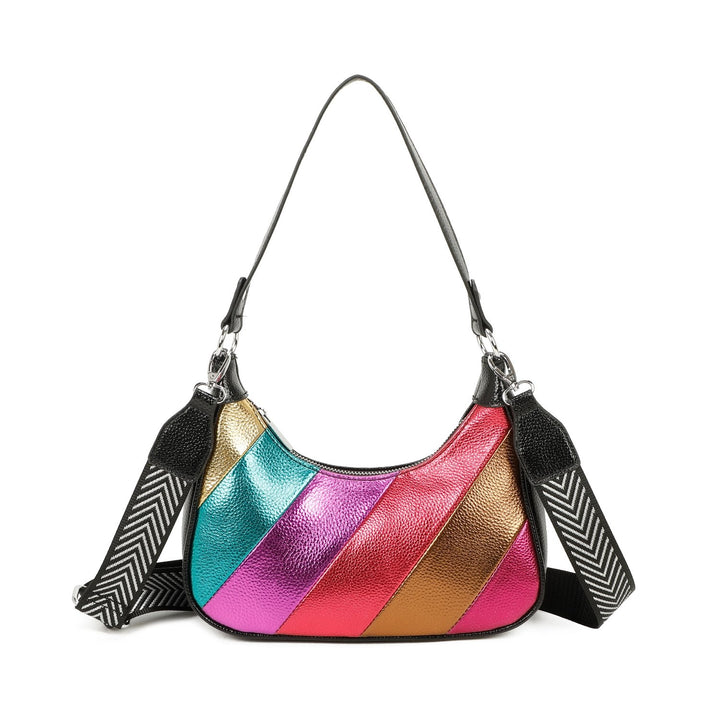 JM1528 Metallic Stripes Bag