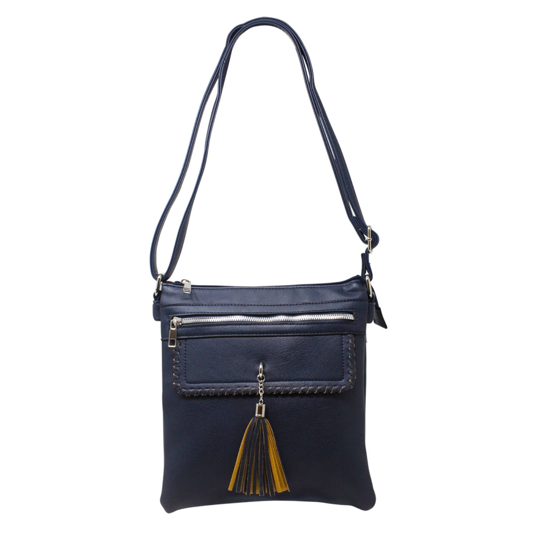 Crossbody with Braided Edge Flap