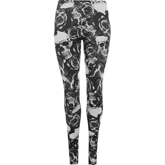 Stretchy Viscose Printed Full Length Leggings