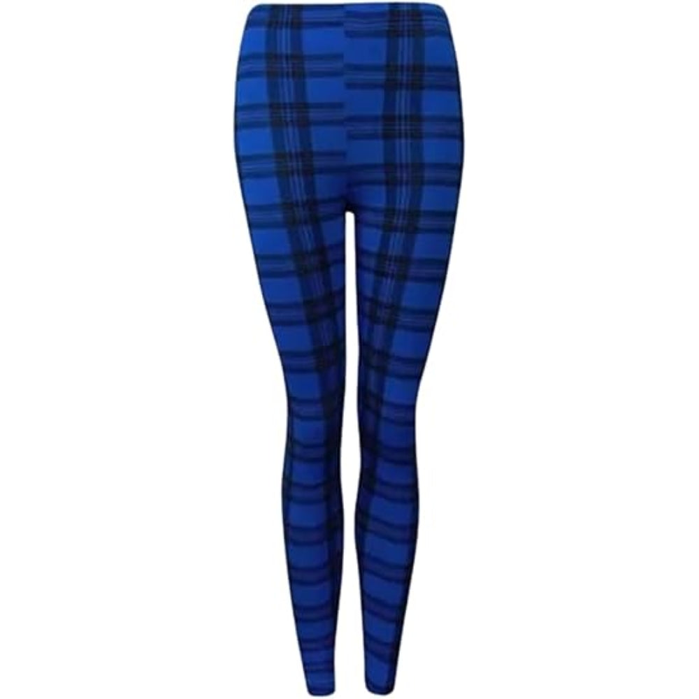 Stretchy Viscose Printed Full Length Leggings