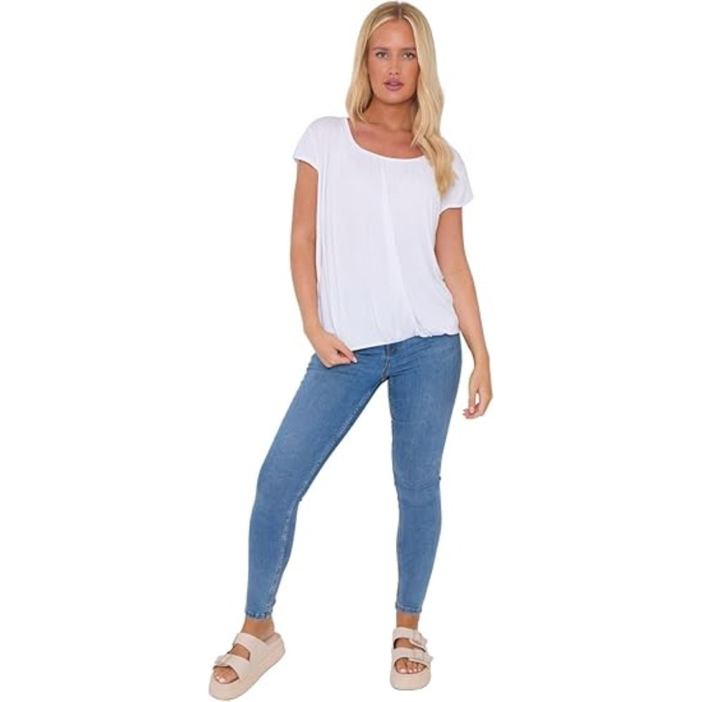 Women’s Gypsy Elastic Waist Summer Top