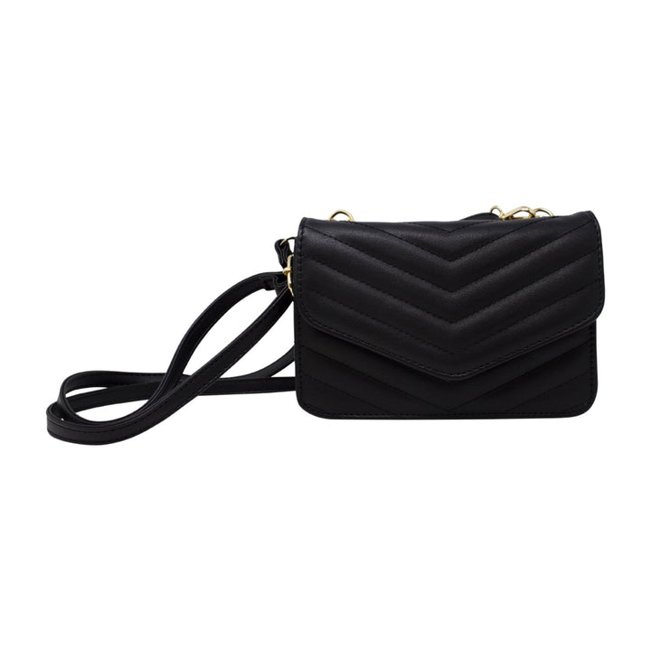 2-in-1 Quilted Envelop Crossbody Bag