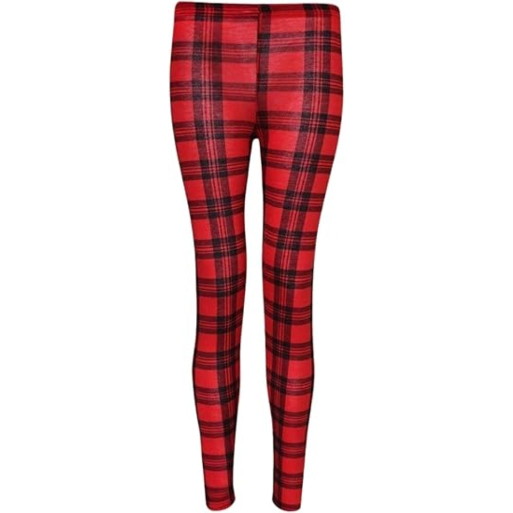 Stretchy Viscose Printed Full Length Leggings