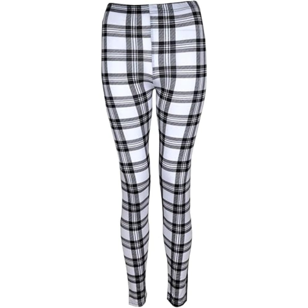 Stretchy Viscose Printed Full Length Leggings