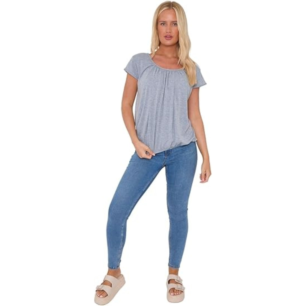 Women’s Gypsy Elastic Waist Summer Top