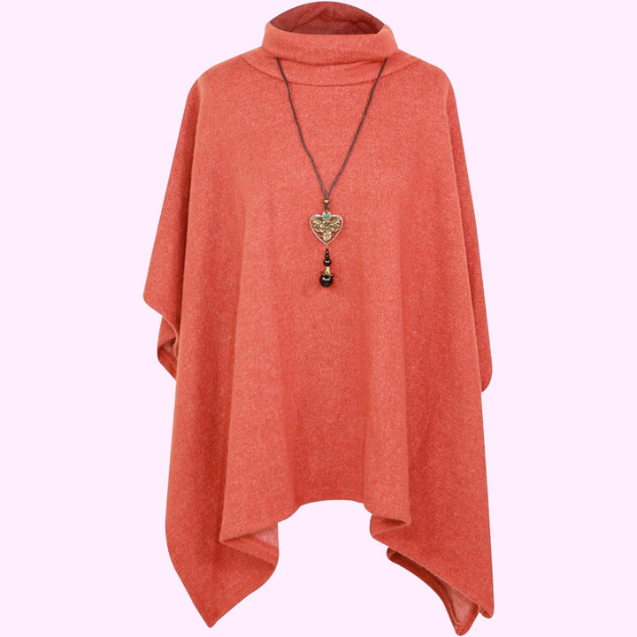 Italian Cowl Neck Poncho