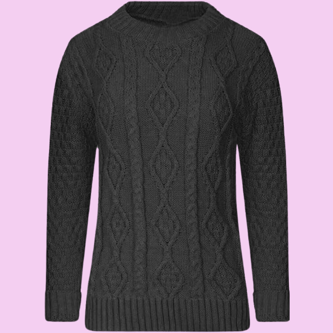 Crew Neck Long Sleeve Jumper