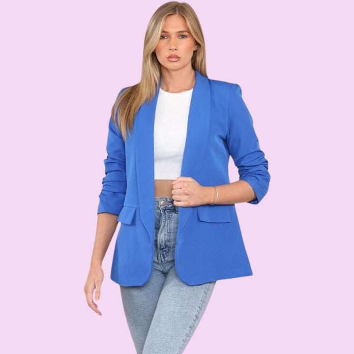 Rouge Sleeve Womens Italian Blazer