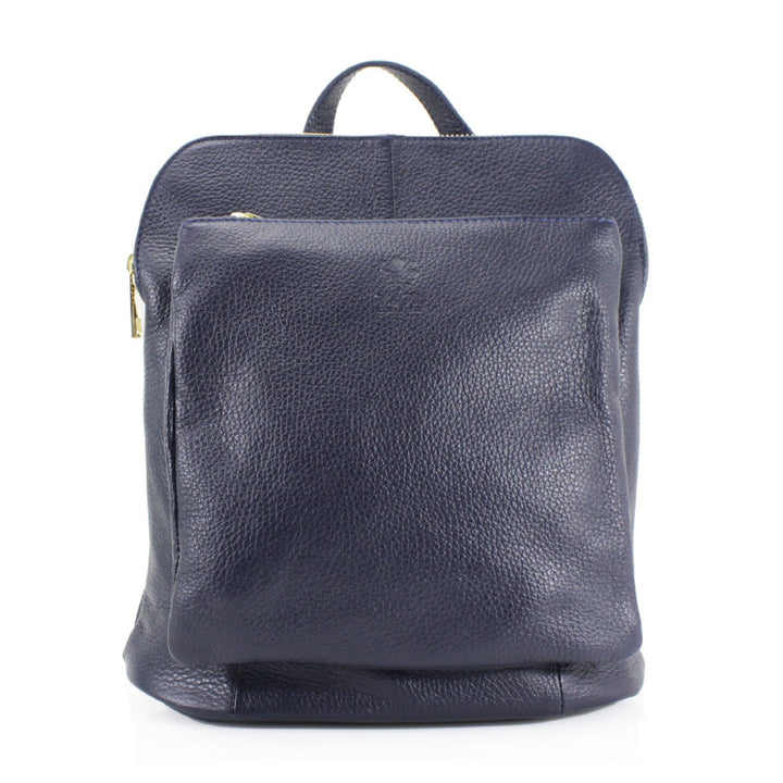 VP410-Leather Backpack