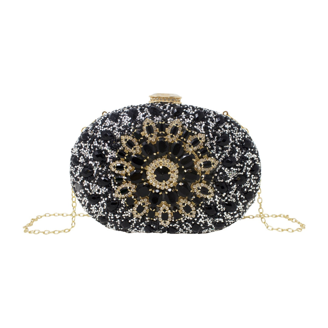 Full Diamante Clutch Bag