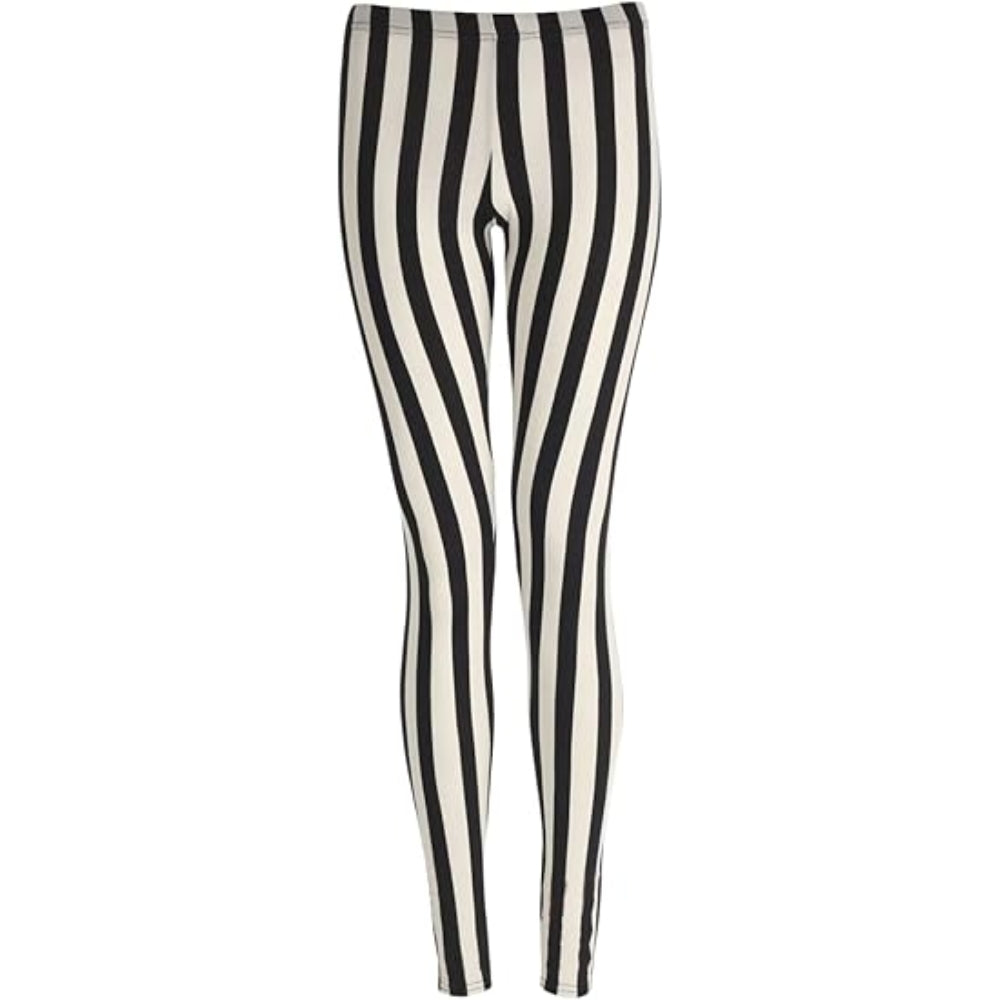 Stretchy Viscose Printed Full Length Leggings