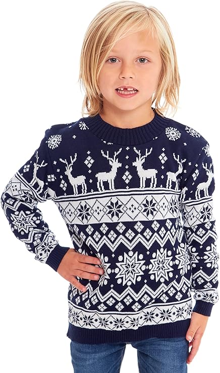 Kids Family Jumper Christmas Knitted Jumper