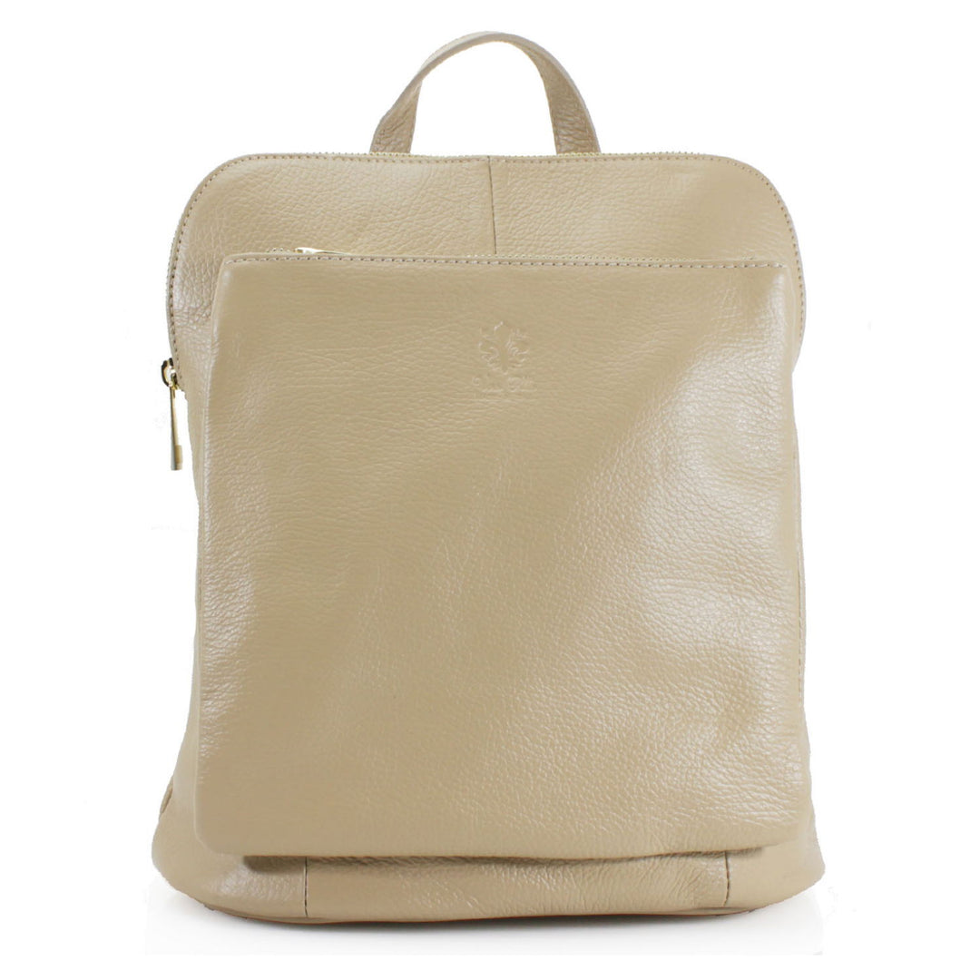 VP410-Leather Backpack