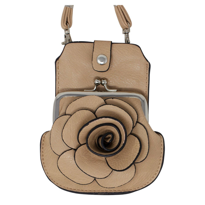 Camellia Pouch for Phone & Coins