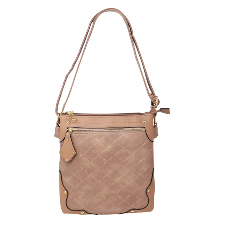 Front Zipped Pocket Crossbody Bag