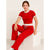 Contrast Trouser Set