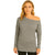 Off Shoulder Batwing Top Long Sleeve