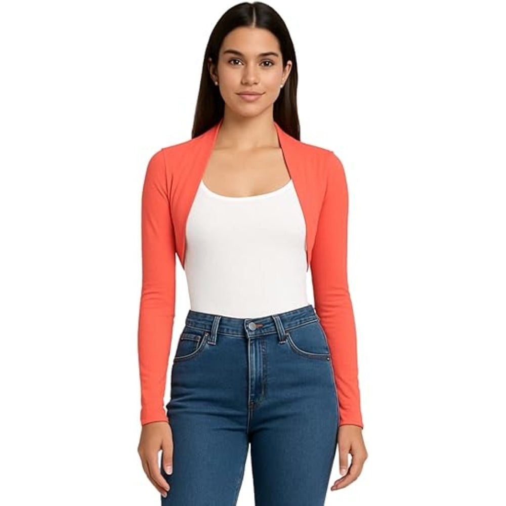 Women’s Bolero Shrug Cropped Cardigan