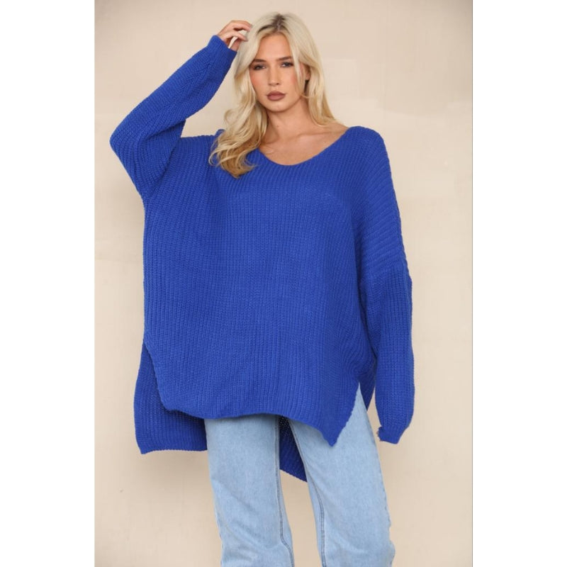 Ribbed Oversized Jumper