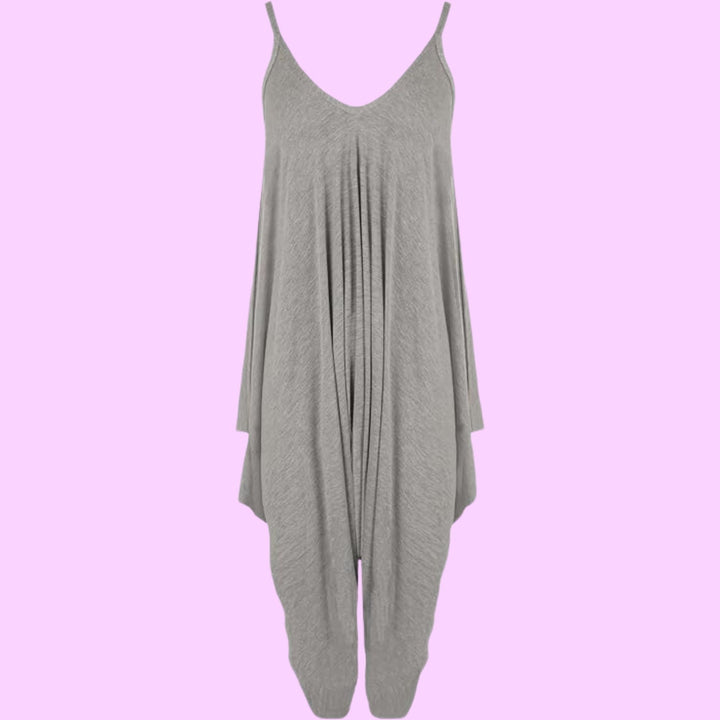 V-Neck Jumpsuit