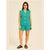 Italian Ladies Short Sleeve Tie Waisted Co-ord Set
