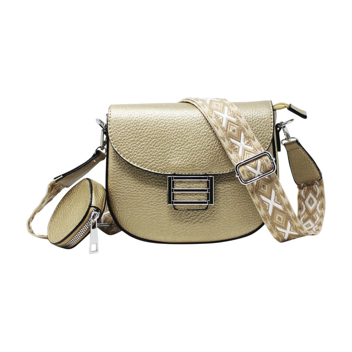 Flap-Over Crossbody with Coin Pouch