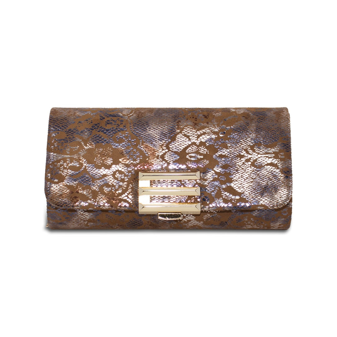 Lace Print Evening Bag